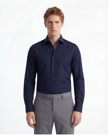 Camicia Tinta Unita Slim Fit