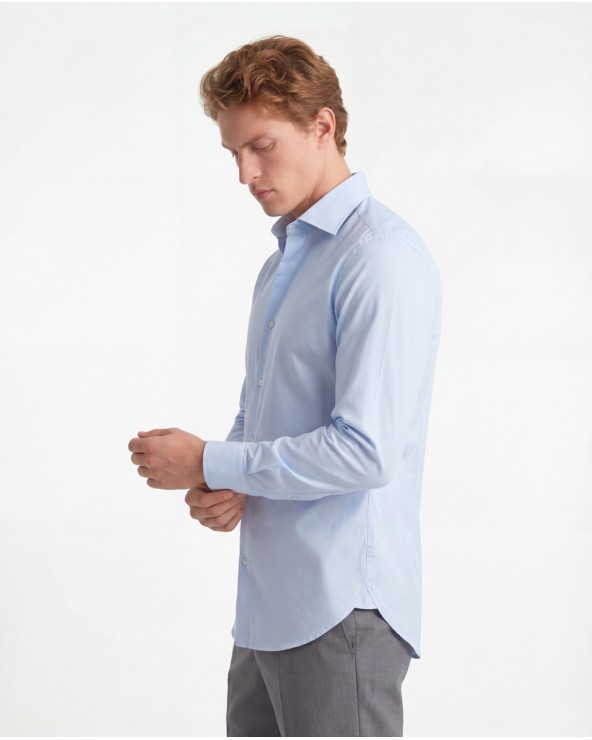 Camicia Tinta Unita Slim Fit