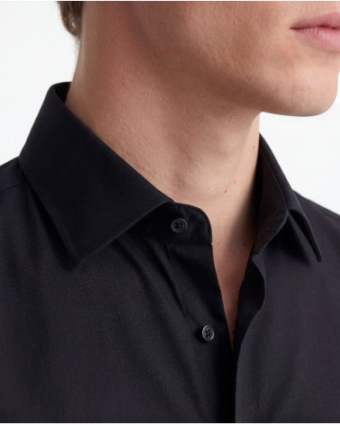 Camicia Tinta Unita Slim Fit