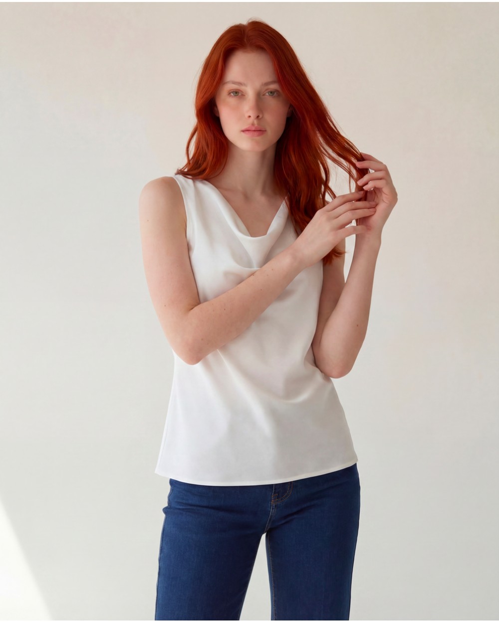 Top Scollo A Cappuccio 5866/09210