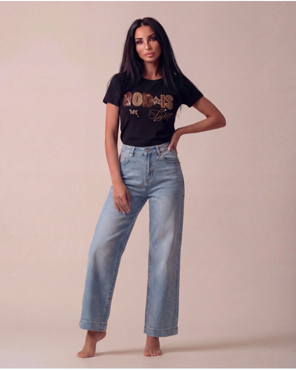 Jeans A Palazzo 13421/01615