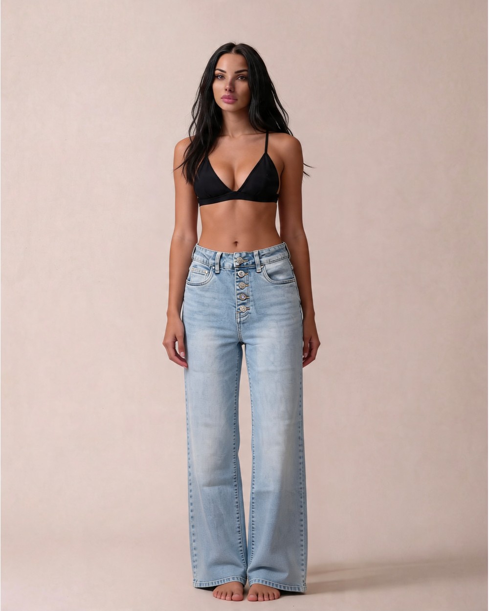 Jeans A Palazzo 7671/84650