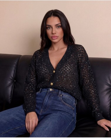 Cardigan Con Paillettes 16190/90300