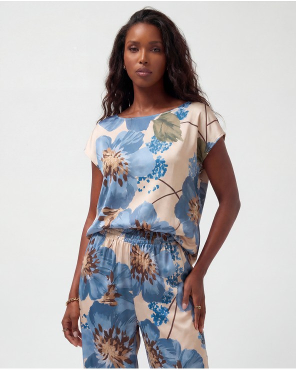 Blusa A Fantasia Con Collana 7691/65395
