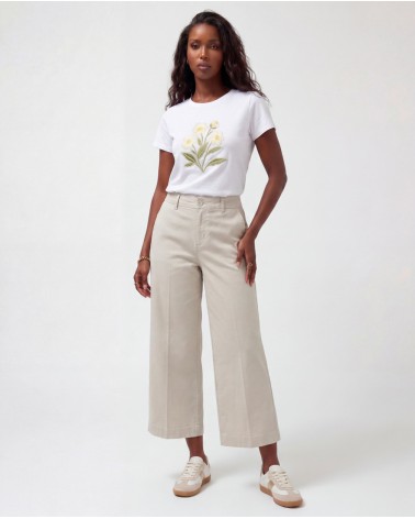 Pantaloni A Palazzo Con Elastico 81129/71850