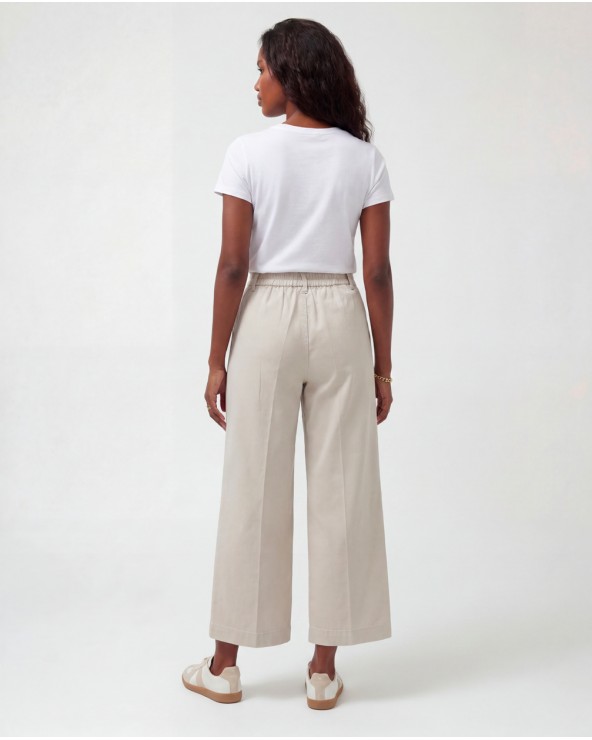 Pantaloni A Palazzo Con Elastico 81129/71850