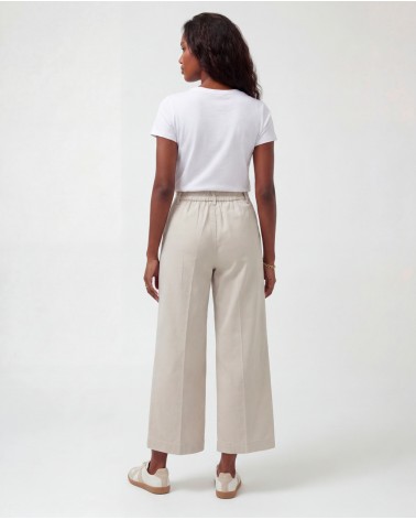 Pantaloni A Palazzo Con Elastico 81129/71850