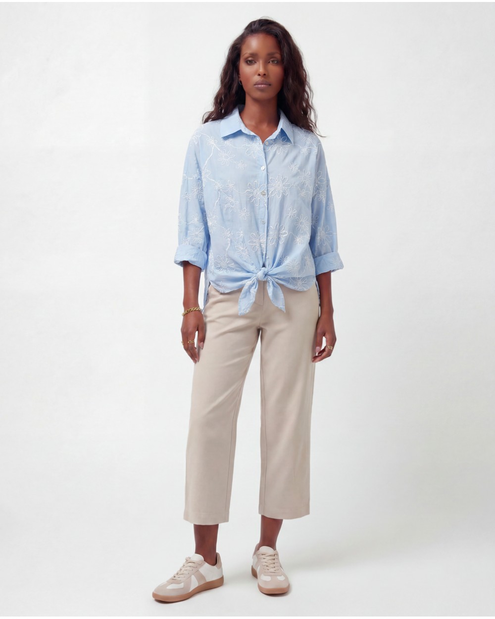 Camicia Con Ricamo 5341/97625
