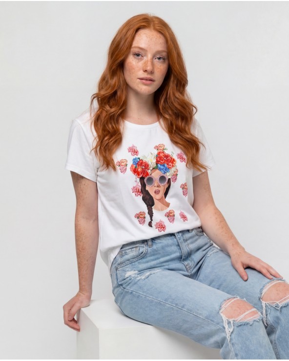 T-Shirt Con Stampa RS043/24225