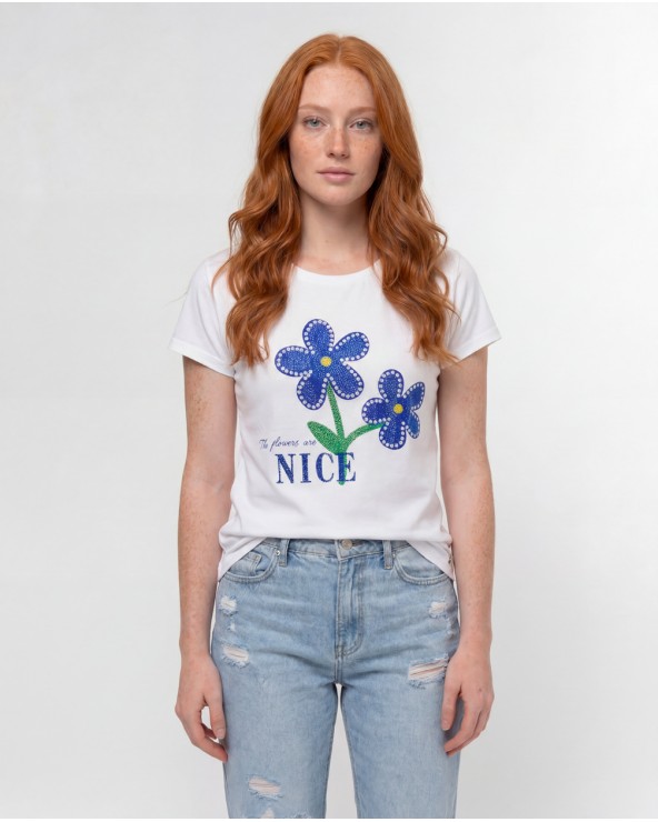 T-Shirt Con Stampa RS086/25225