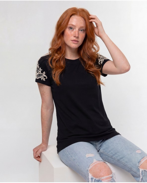 T-Shirt Con Applicazioni 0270/23190