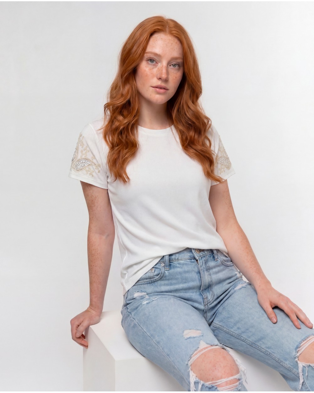 T-Shirt Con Applicazioni 0270/23190