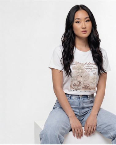 T-Shirt Con Stampa 0271/35190