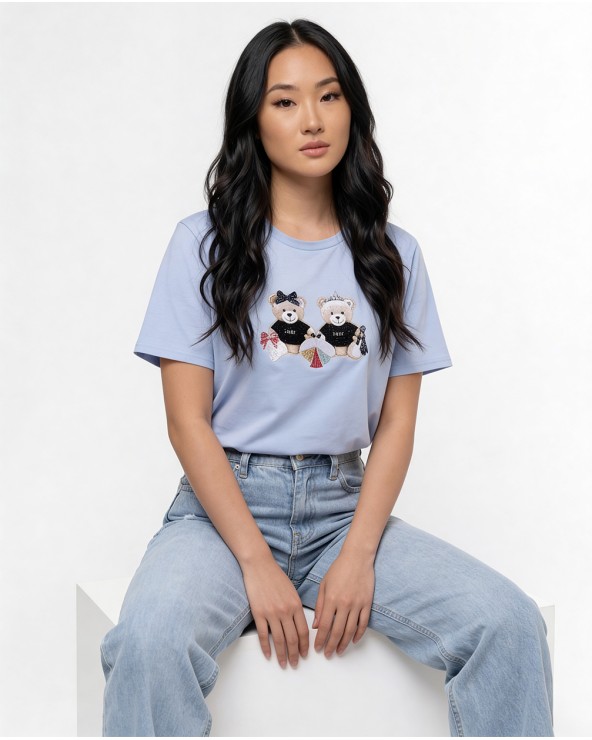 T-Shirt Con Stampa 78360/28290