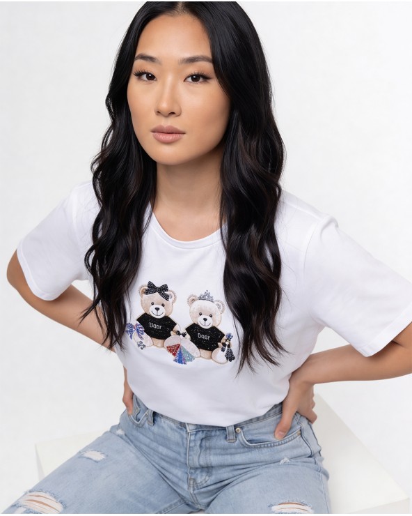 T-Shirt Con Stampa 78360/28290