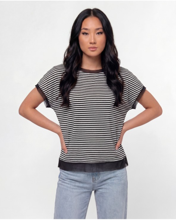 T-Shirt Rigata 78178/100889/15275