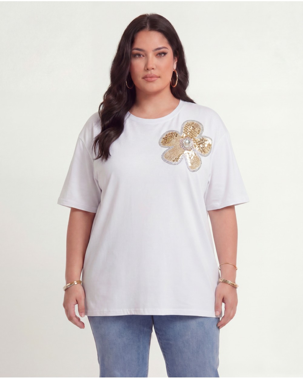 T-Shirt Con Applicazione 0251/27200
