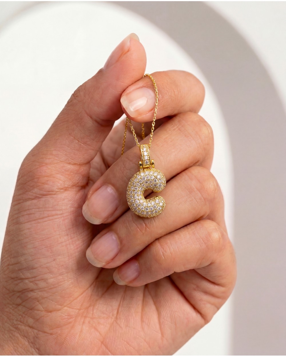 Lettera Con Strass Oro 6780/97125