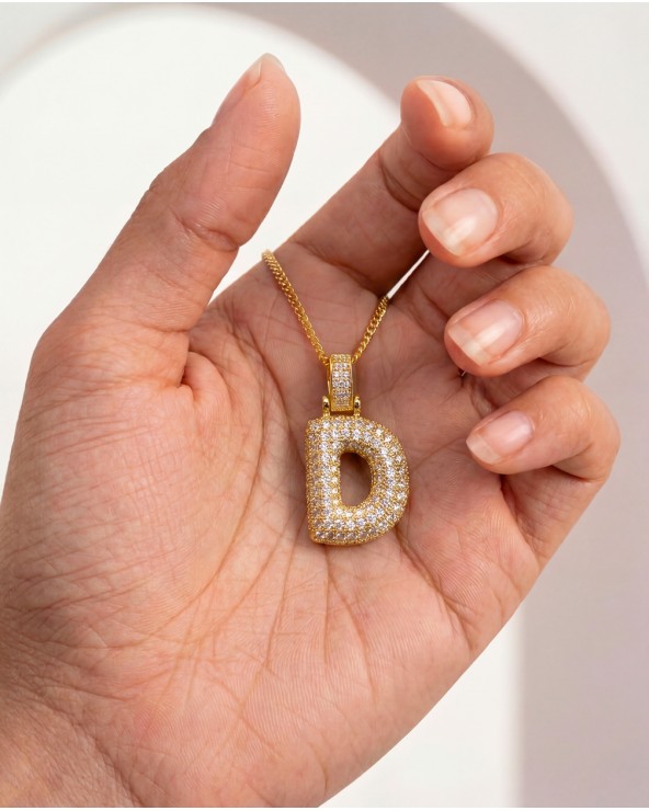 Lettera Con Strass Oro 6780/97125
