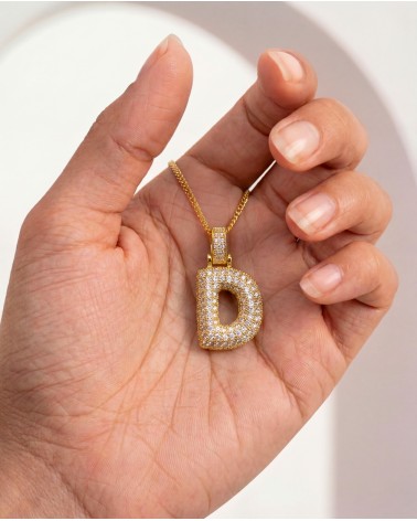 Lettera Con Strass Oro 6780/97125