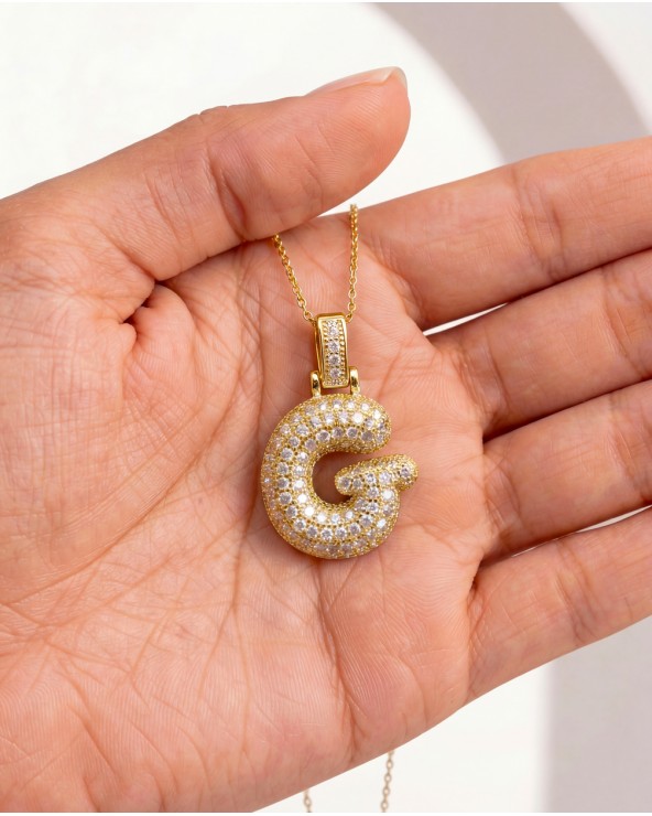 Lettera Con Strass Oro 6780/97125