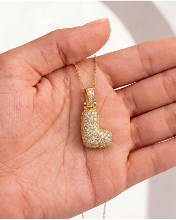 Lettera Con Strass Oro 6780/97125