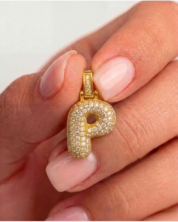 Lettera Con Strass Oro 6780/97125