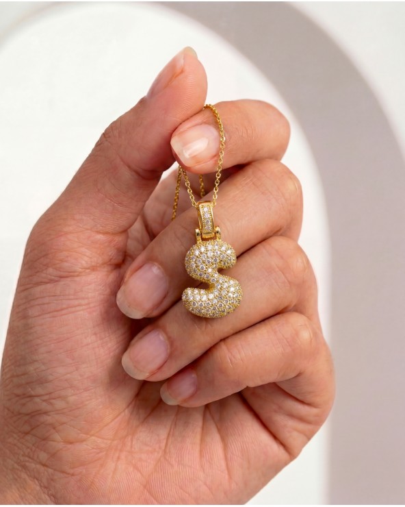 Lettera Con Strass Oro 6780/97125