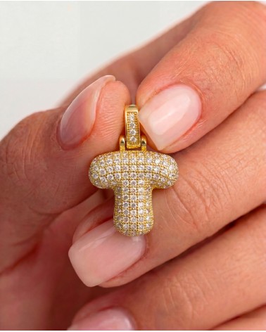 Lettera Con Strass Oro 6780/97125