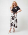 Abito Maxi A Fantasia Con Spilla 0857/57675