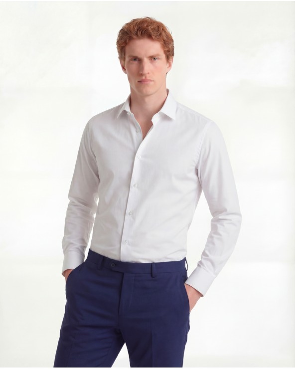 Camicia Tinta Unita Slim Fit