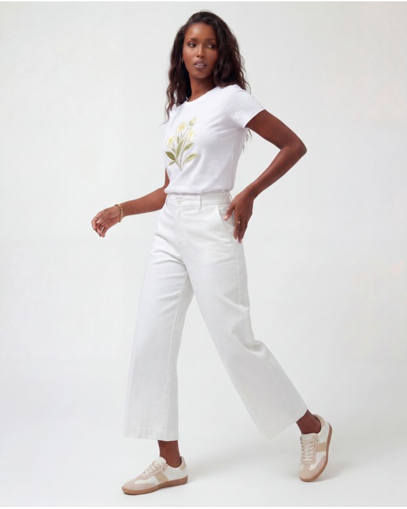 Pantaloni A Palazzo Con Elastico 81129/71850