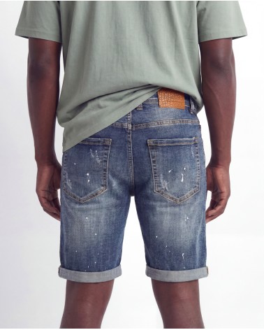 Bermuda Di Jeans Con Rotture S293/81525