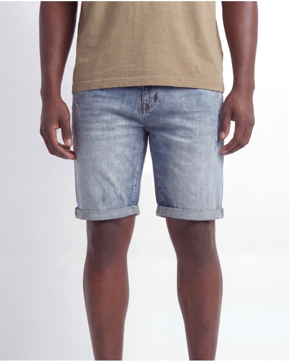 Bermuda Di Jeans Con Rotture HJ1342/80350