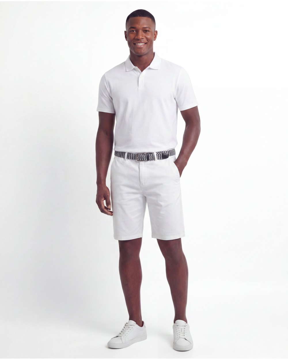Bermuda Chino In Cotone Con Cintura GZ6321/77425