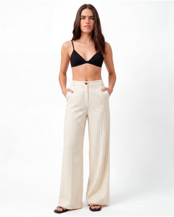 Pantaloni A Palazzo Gessati 33L6094/02775