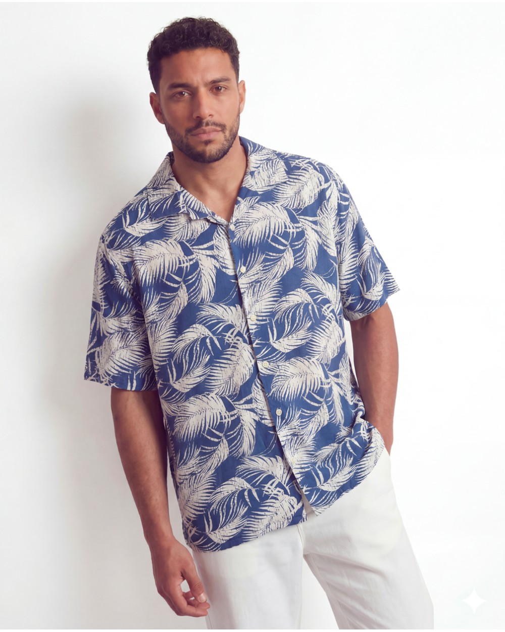 Camicia A Mezze Maniche A Fantasia 50103/17475