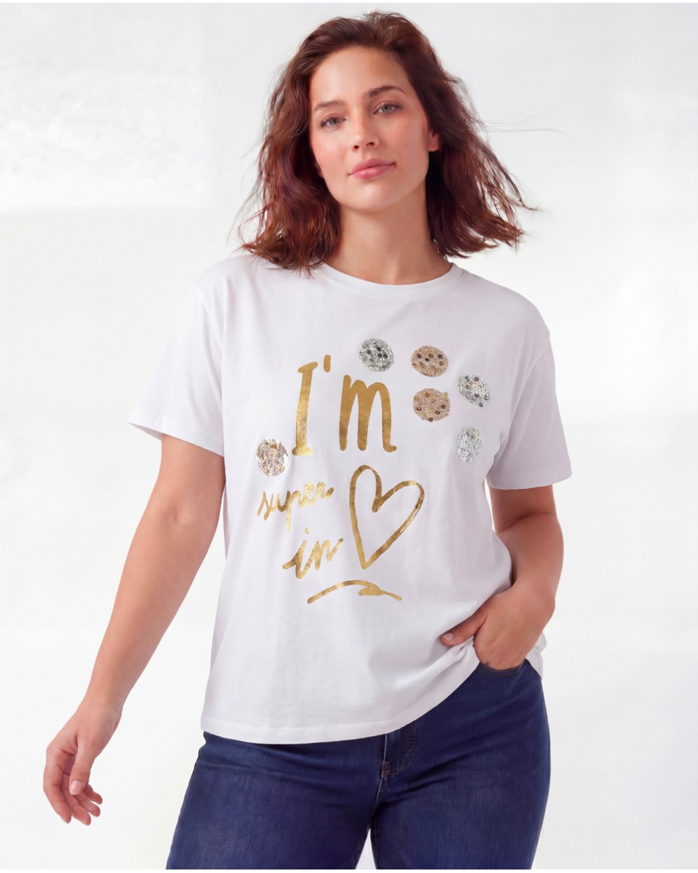 T-Shirt Con Stampa 999T/21215