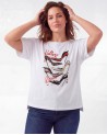 T-Shirt Con Stampa 999T/22215
