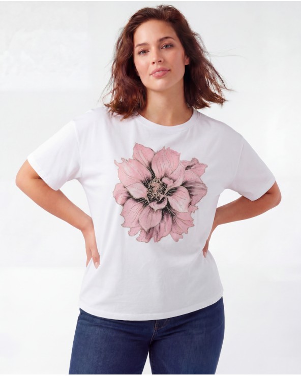 T-Shirt Con Stampa 999T/26215