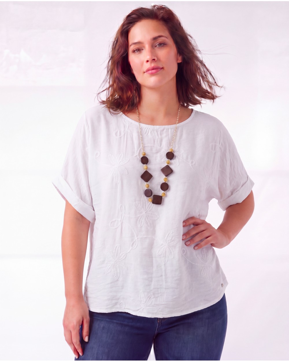 Blusa Con Collana 61190/74350