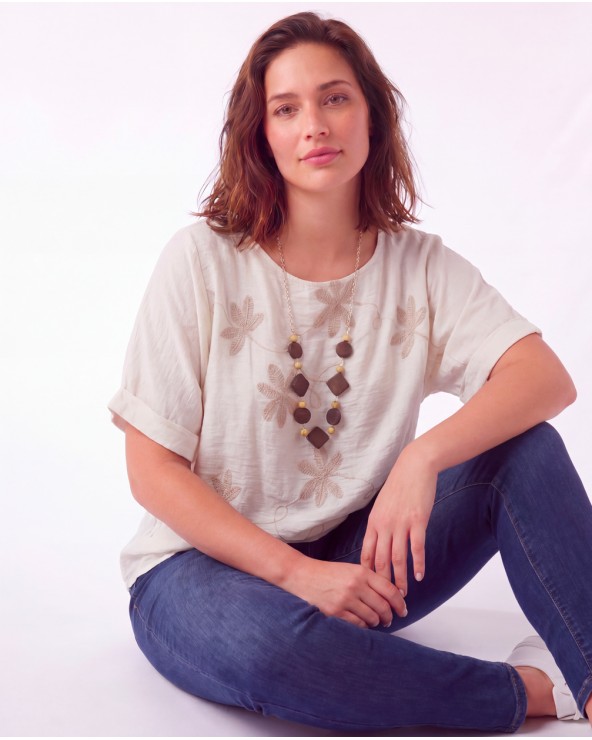 Blusa Con Collana 61190/74350