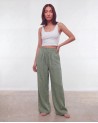Pantaloni A Palazzo In Lino 9520/89575
