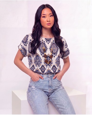 Blusa Con Collana 15376/67450