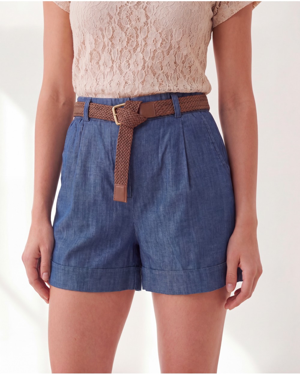 Shorts Con Cintura 2083/16375
