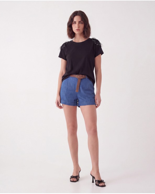 T-Shirt Con Applicazioni 869/98225