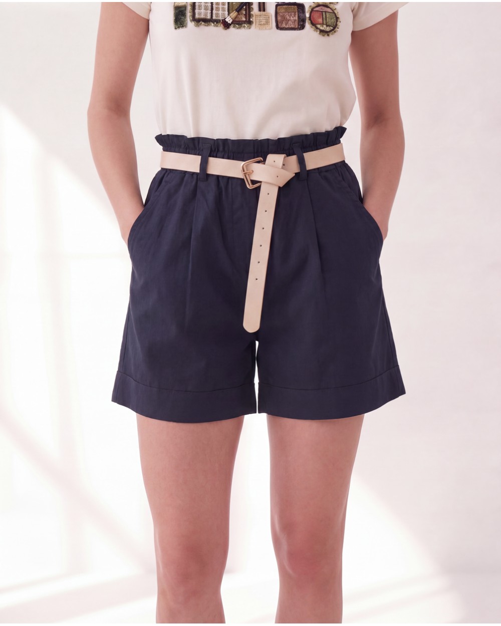 Shorts Con Cintura 2089/92375