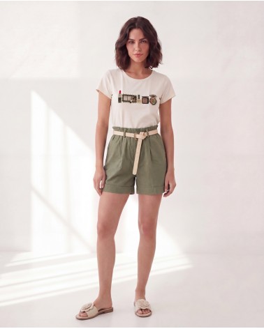 Shorts Con Cintura 2089/92375