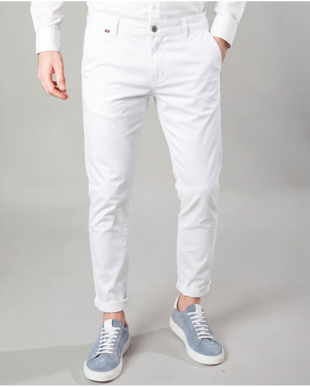 Chinos A Tinta Unita Con Risvolto JM/VB/7345STRJM22/67925
