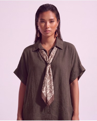 Camicia Con Foulard 61369/26300